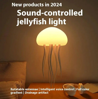 Jellyfish Mood Lamp For Bedside Desk