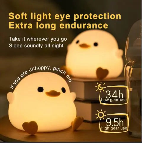 Cute Duck LED Night Light