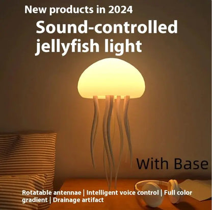 Jellyfish Mood Lamp For Bedside Desk