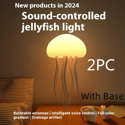 Jellyfish Mood Lamp For Bedside Desk