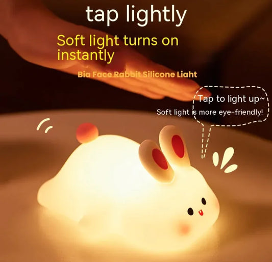 Cartoon Rabbit LED Night Light